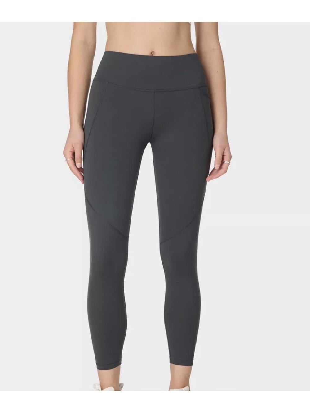 Sweaty Betty Power 7/8 Legging Gray Women's Size SMALL Pocket